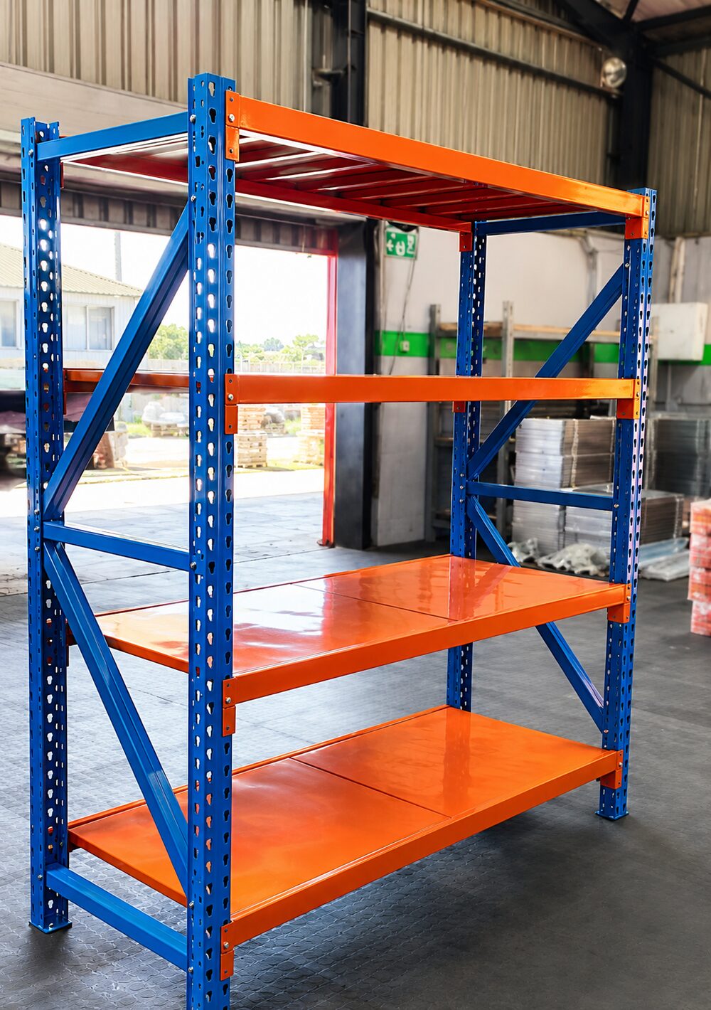 Industrial archiving racking and shelving unit
