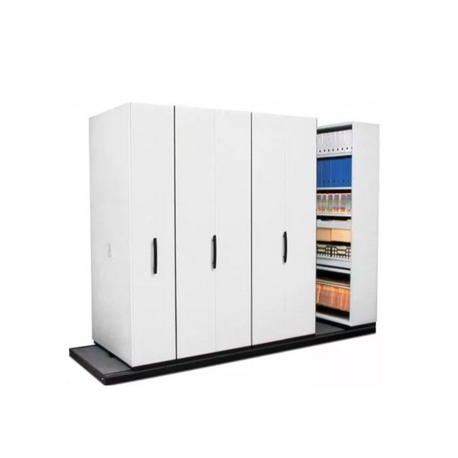 Filing cabinets in office use