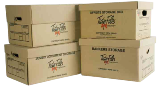Archive storage boxes